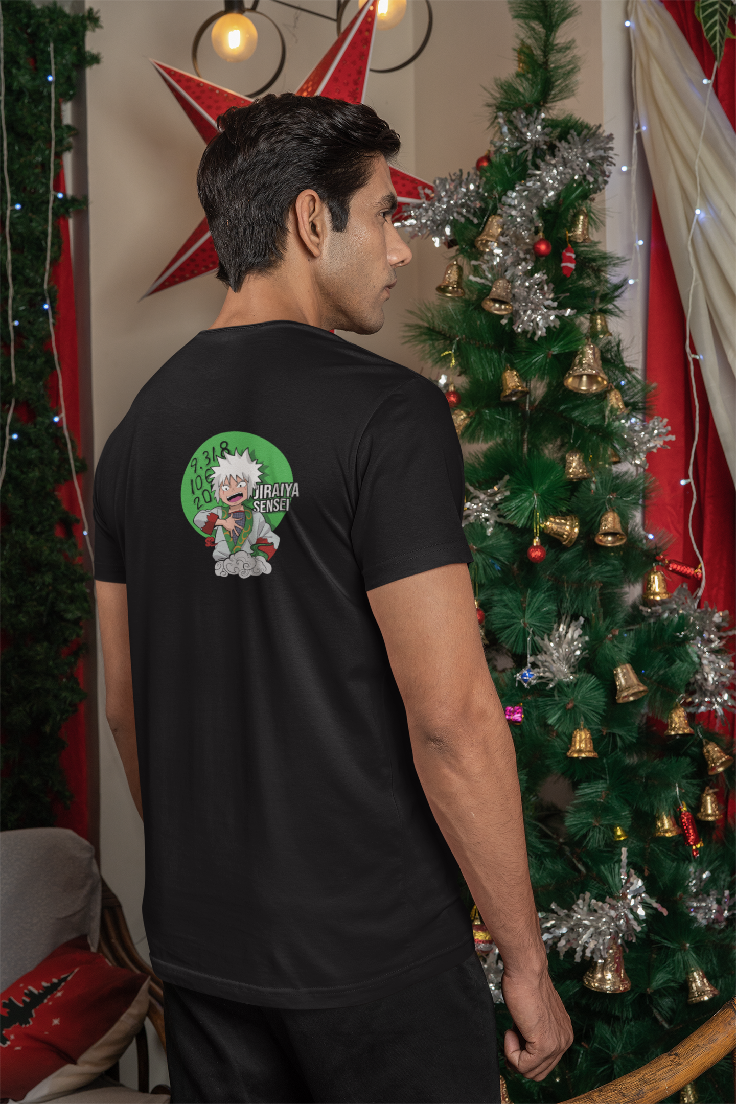jiraiya sensei naruto anime t-shirt