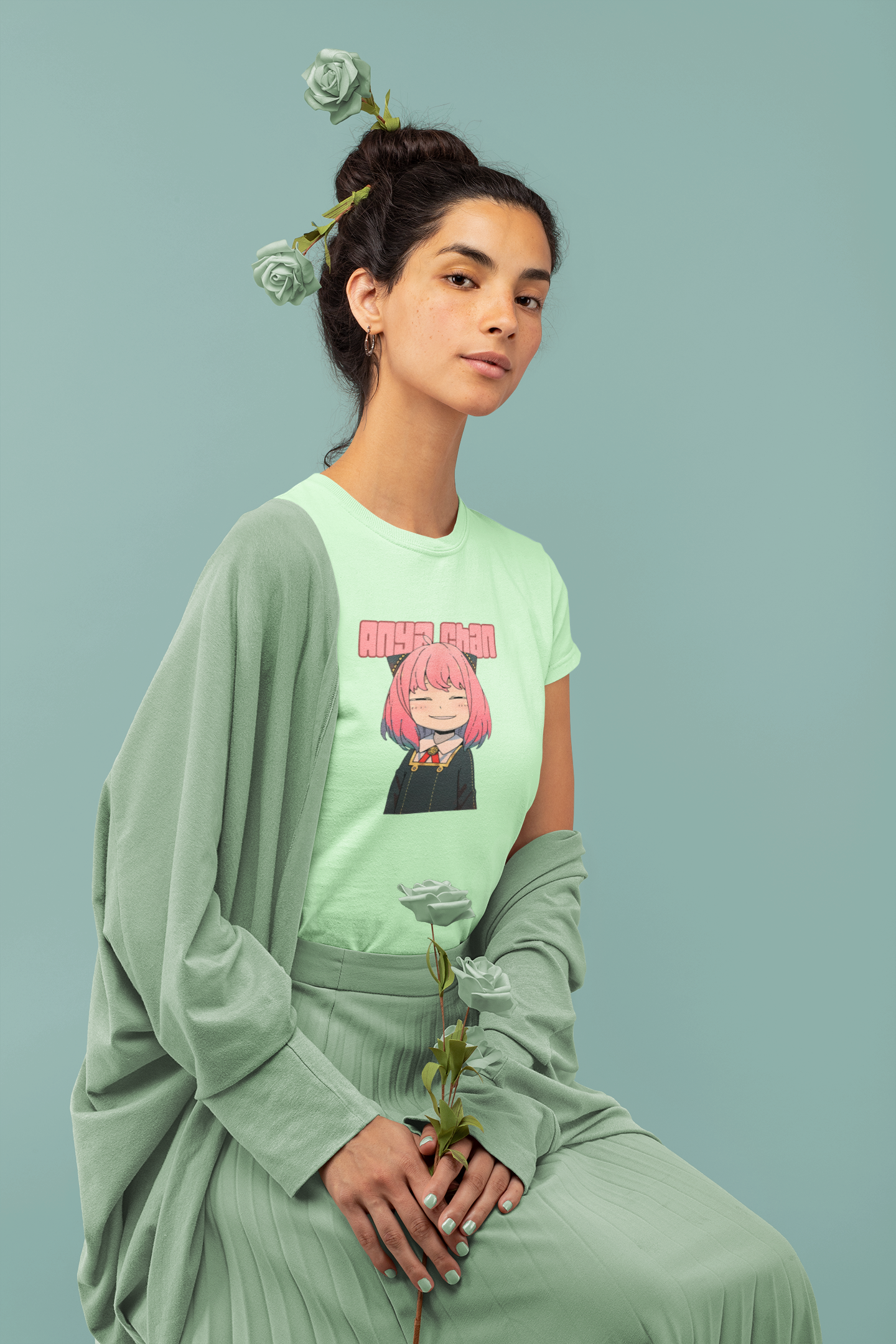 Anya spy x family anime t-shirt