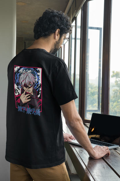 Gojo flashy jujutsu kaisen anime t-shirt