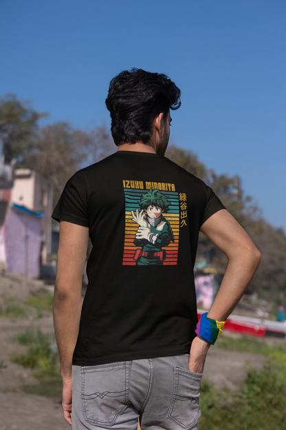Izuku Midoriya MHA anime t-shirt