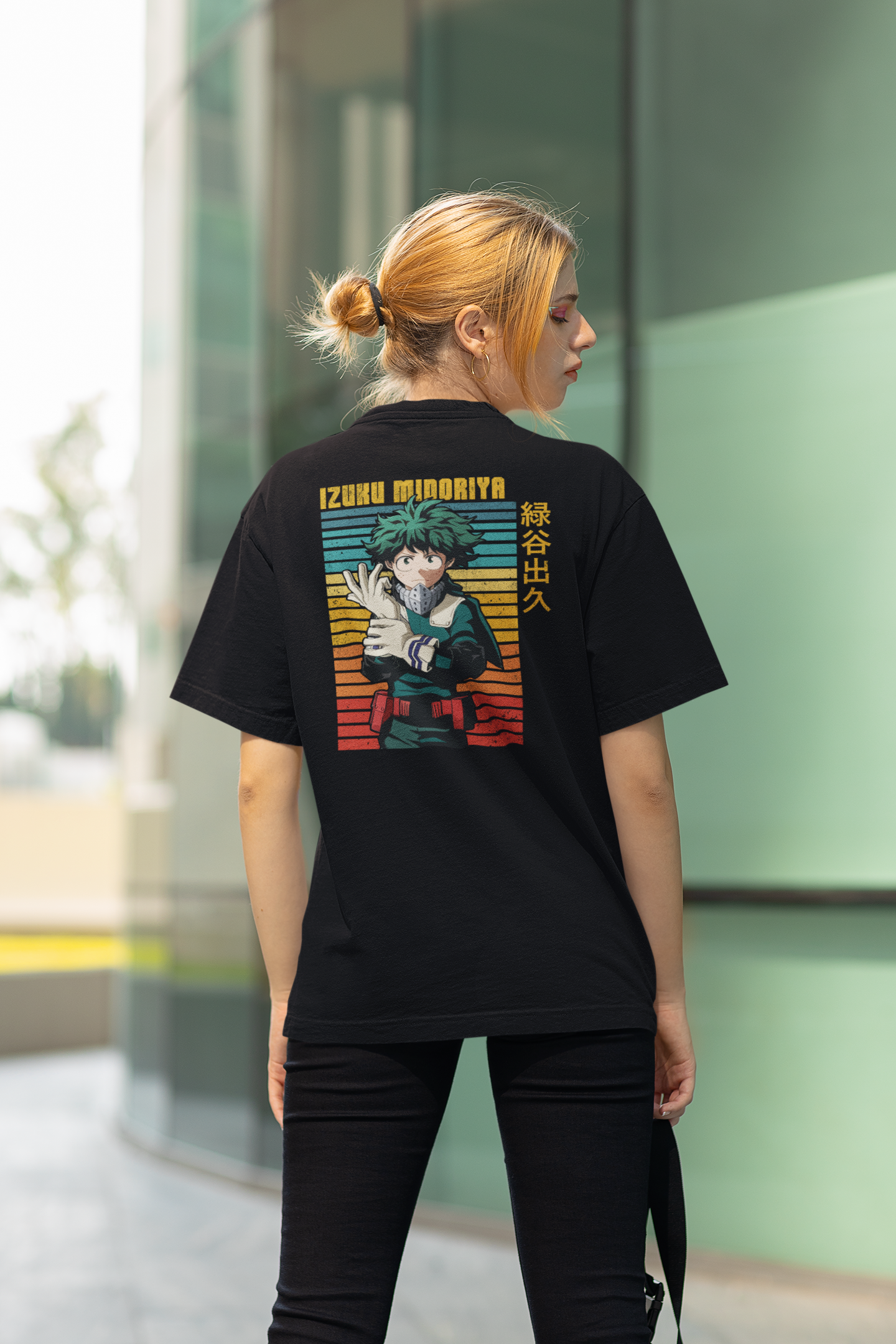 Izuku Midoriya MHA anime t-shirt