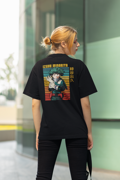 Izuku Midoriya MHA anime t-shirt