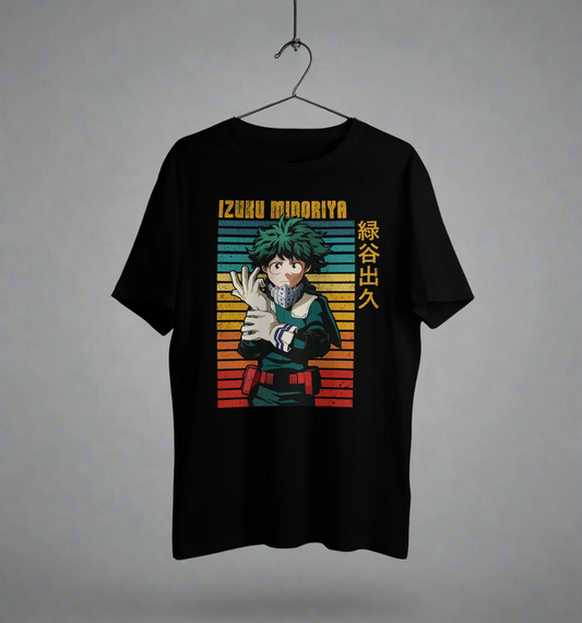 Izuku Midoriya MHA anime t-shirt