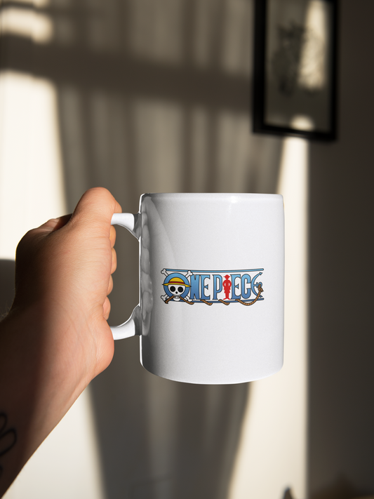 One piece anime White Coffee Mug